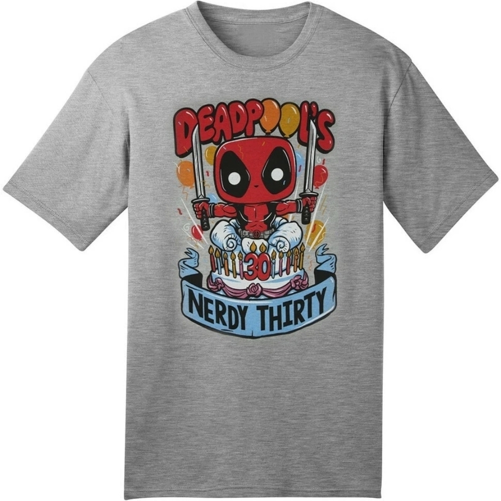 Funko Gray Deadpool Graphic Tee